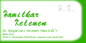 hamilkar kelemen business card